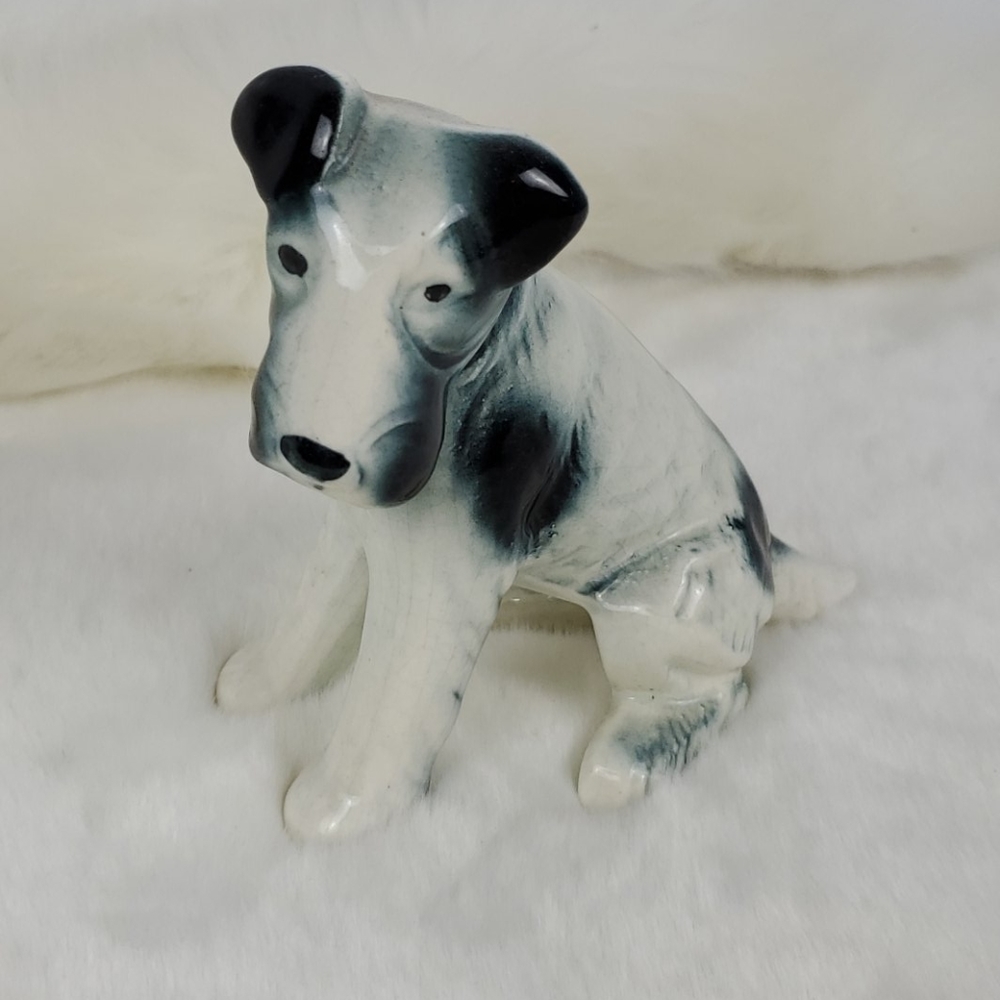 Ceramic dog animal figurine